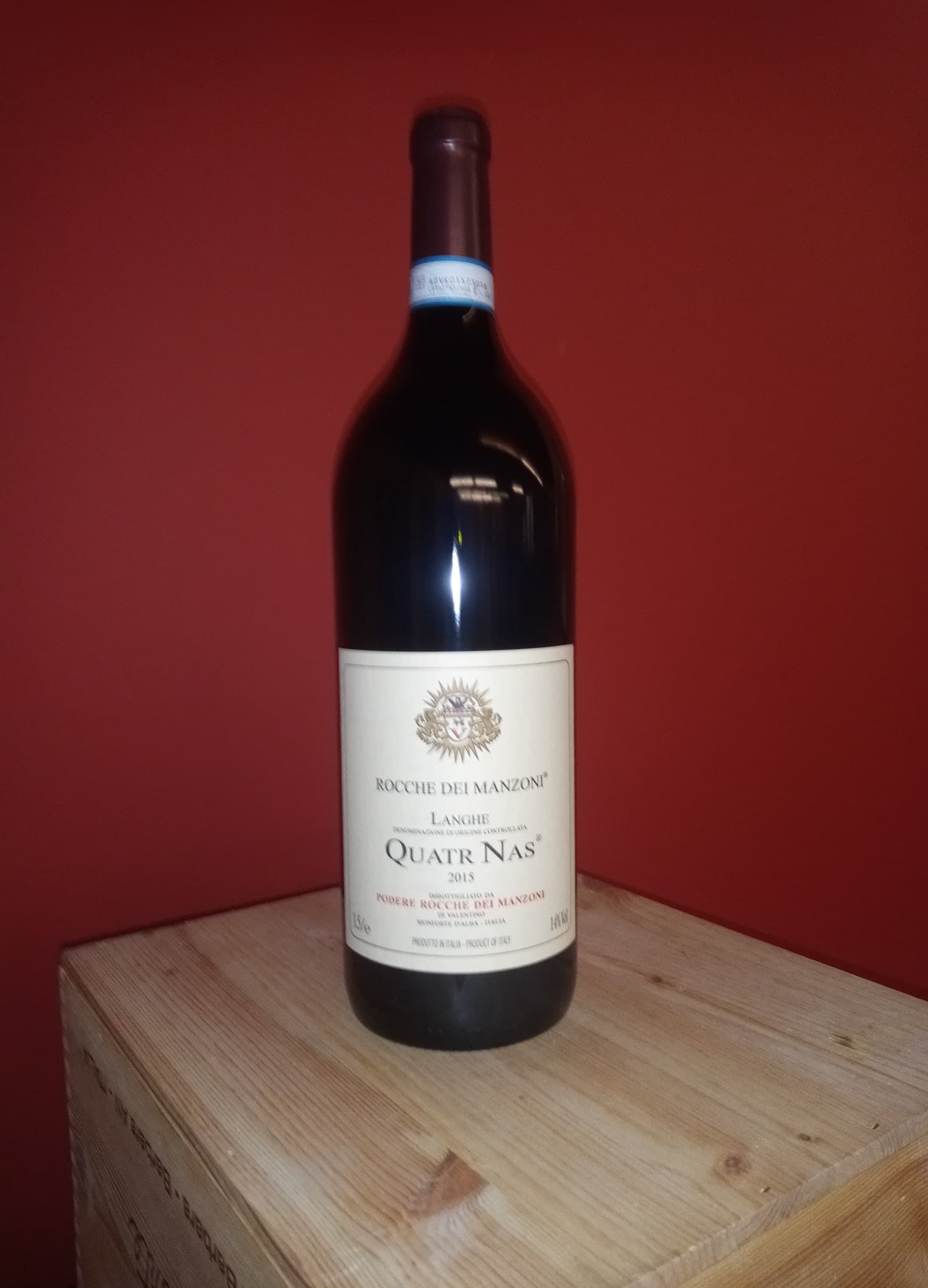 Langhe Quatr Nas von Rocche dei Manzoni, Magnum 1,5 l