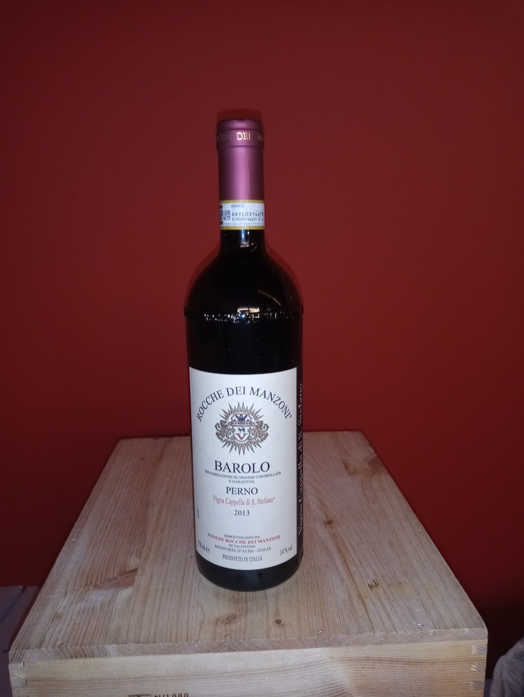 Barolo Vigna Cappella di San Stefano von Rocche dei Manzoni, 0,75 l, weitere Ansicht