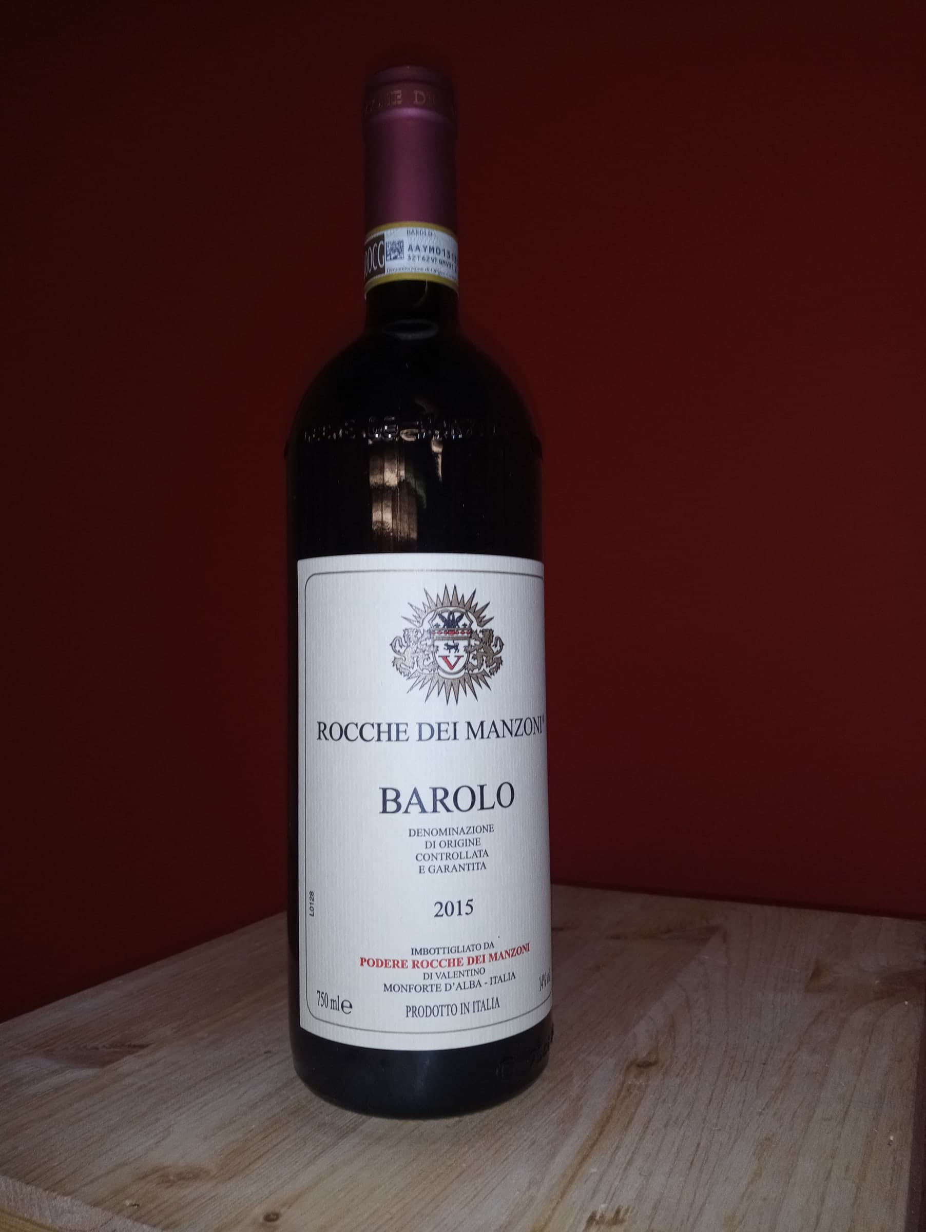 Barolo Rocche von Rocche dei Manzoni, 0,75 l, weitere Ansicht