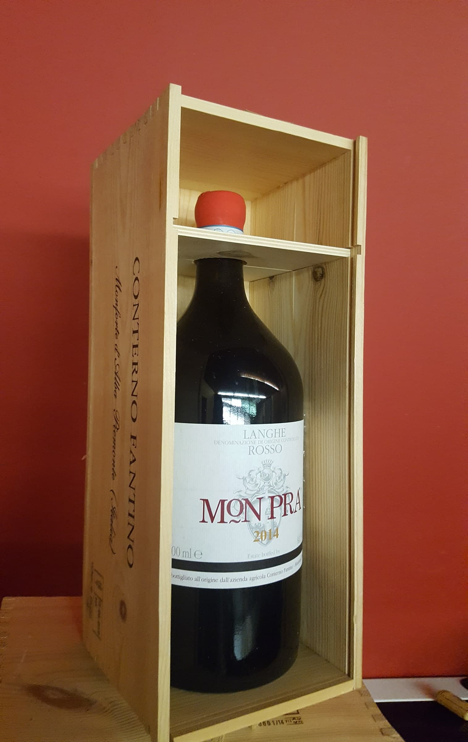 Monprà, Bio von Conterno Fantino, Doppelmagnum 3 l, weitere Ansicht