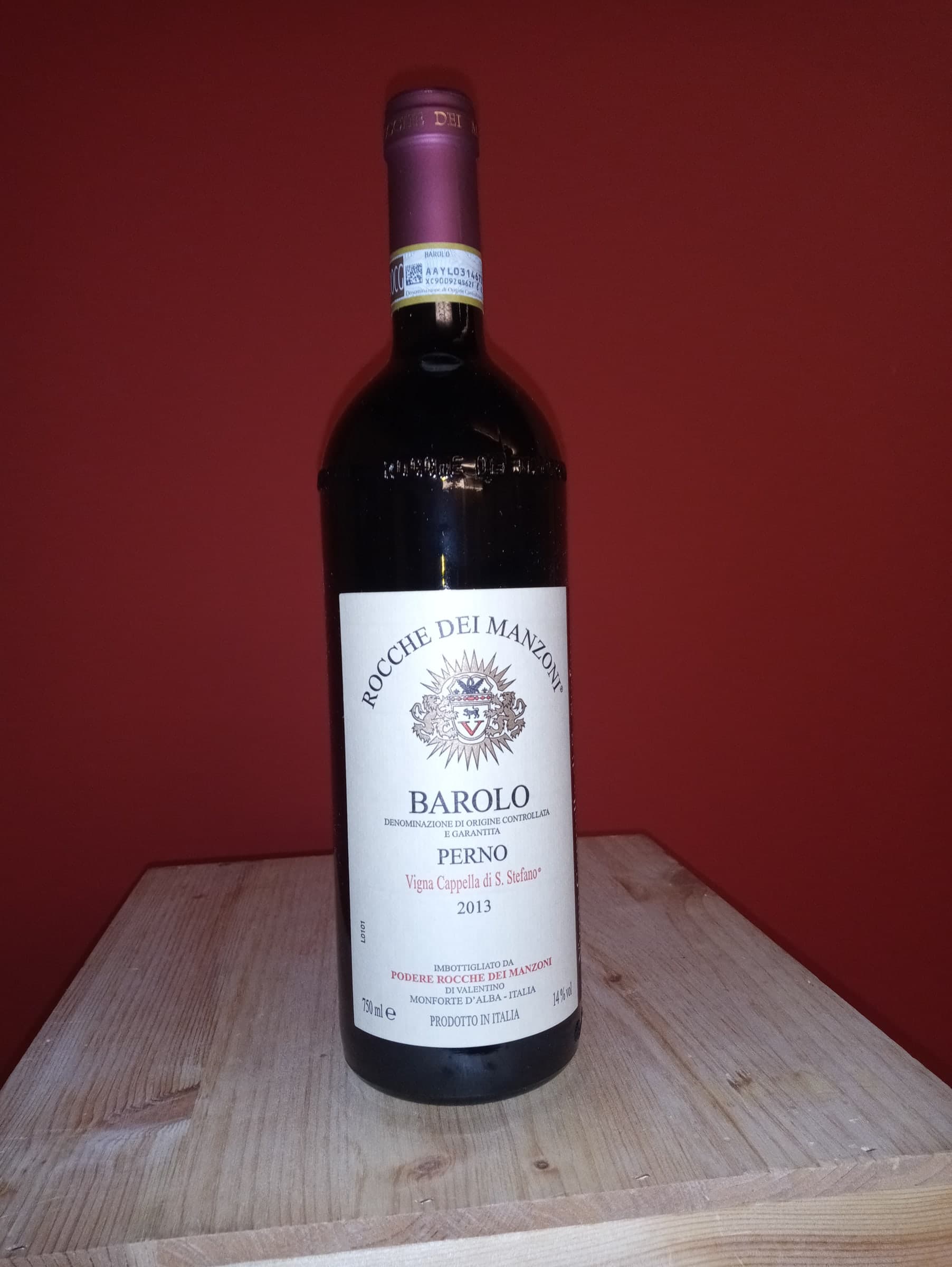 Barolo Vigna Cappella di San Stefano von Rocche dei Manzoni, 0,75 l